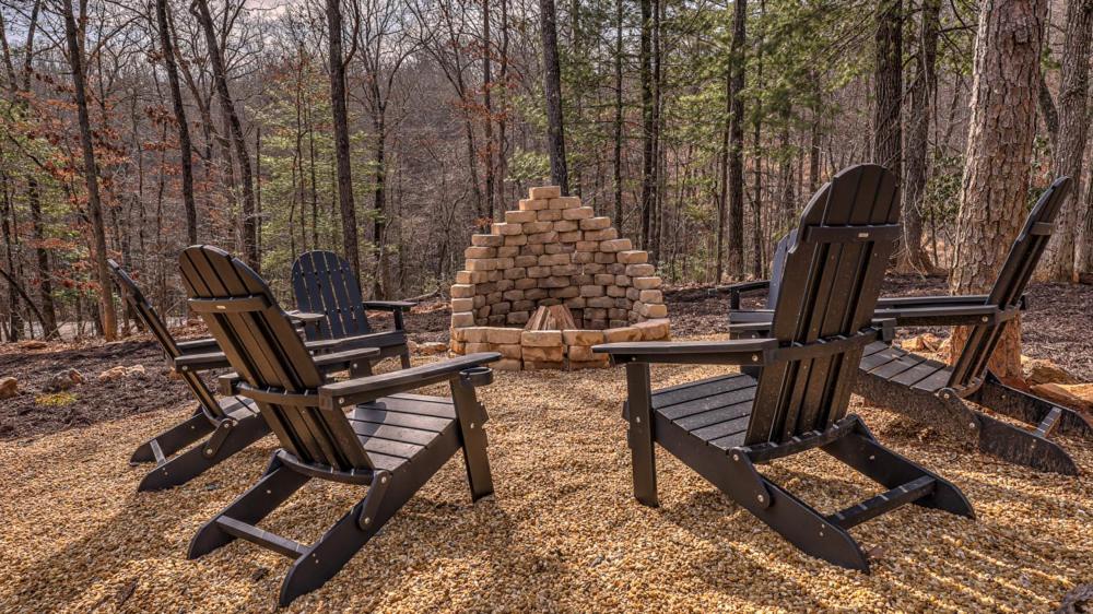 ブルーリッジ山脈 Luxe Mountain Retreatヴィラ エクステリア 写真